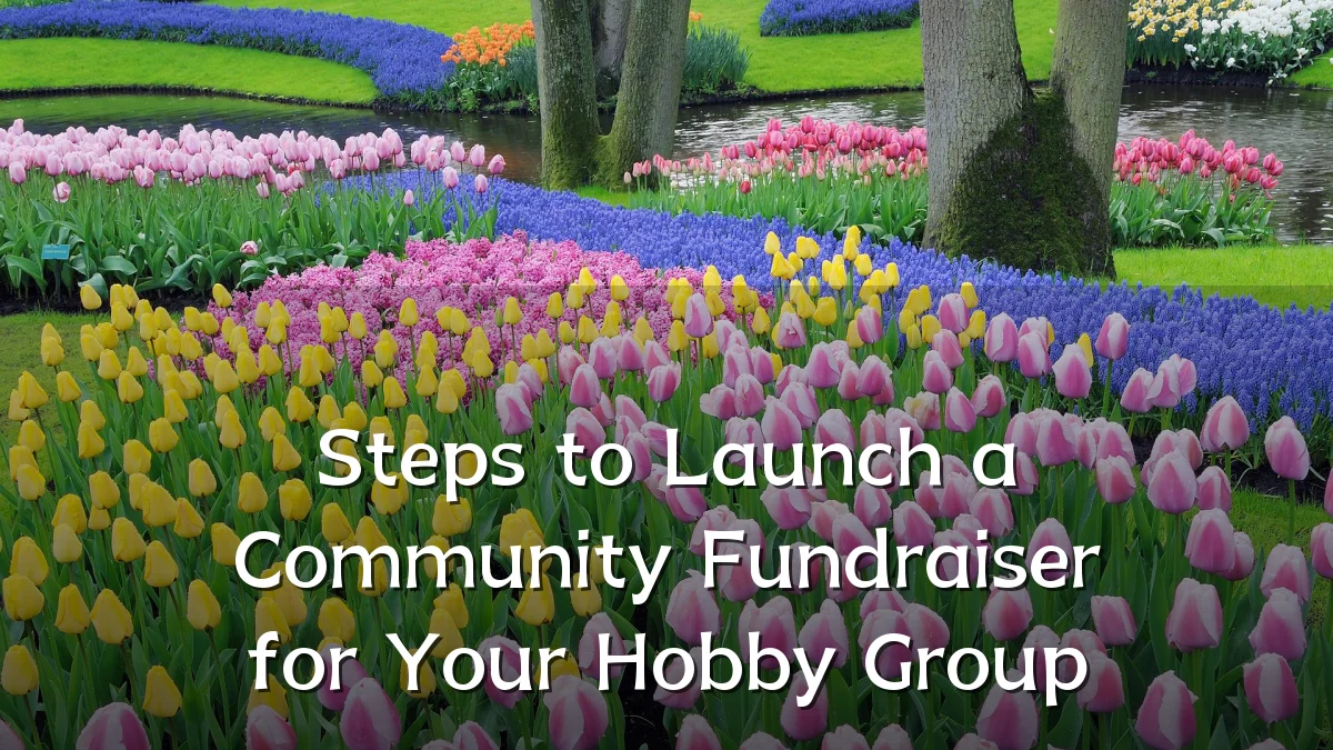 Steps to Launch a Community Fundraiser for Your Hobby Group