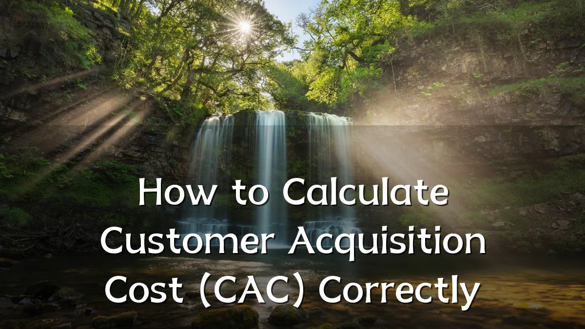 How to Calculate Customer Acquisition Cost (CAC) Correctly