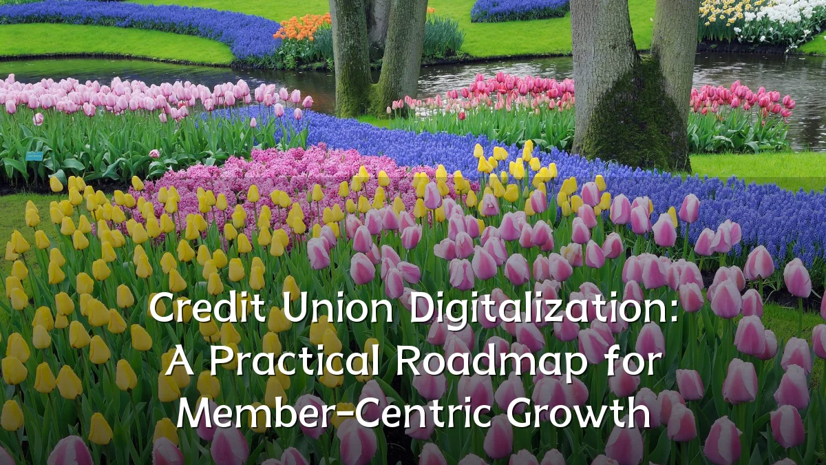 Credit Union Digitalization: A Practical Roadmap for Member-Centric Growth
